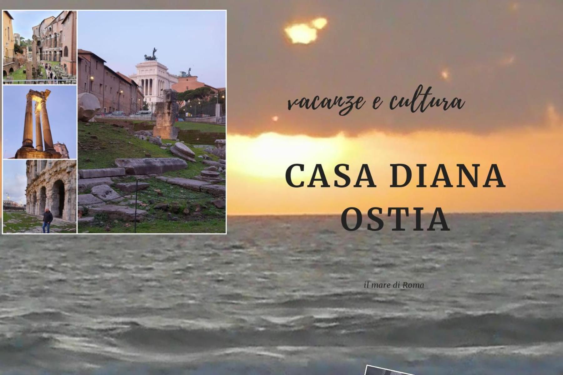 Ferienwohnung Casa Diana Ostia Exterior foto